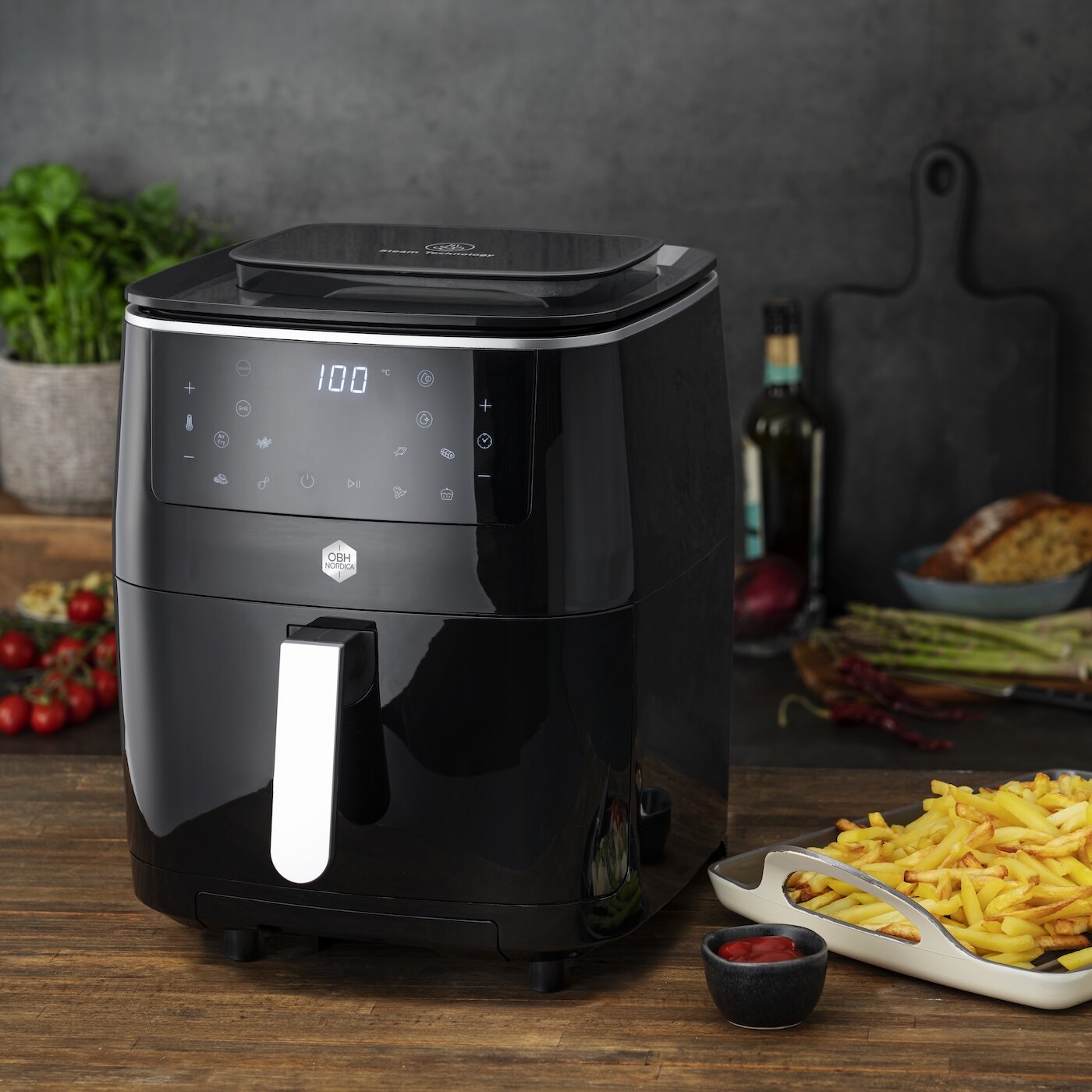 OBH Nordica Easy Fry Stream+ airfryer