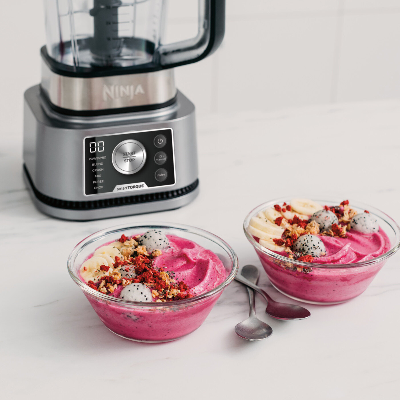 Smoothie laget i Ninja blender