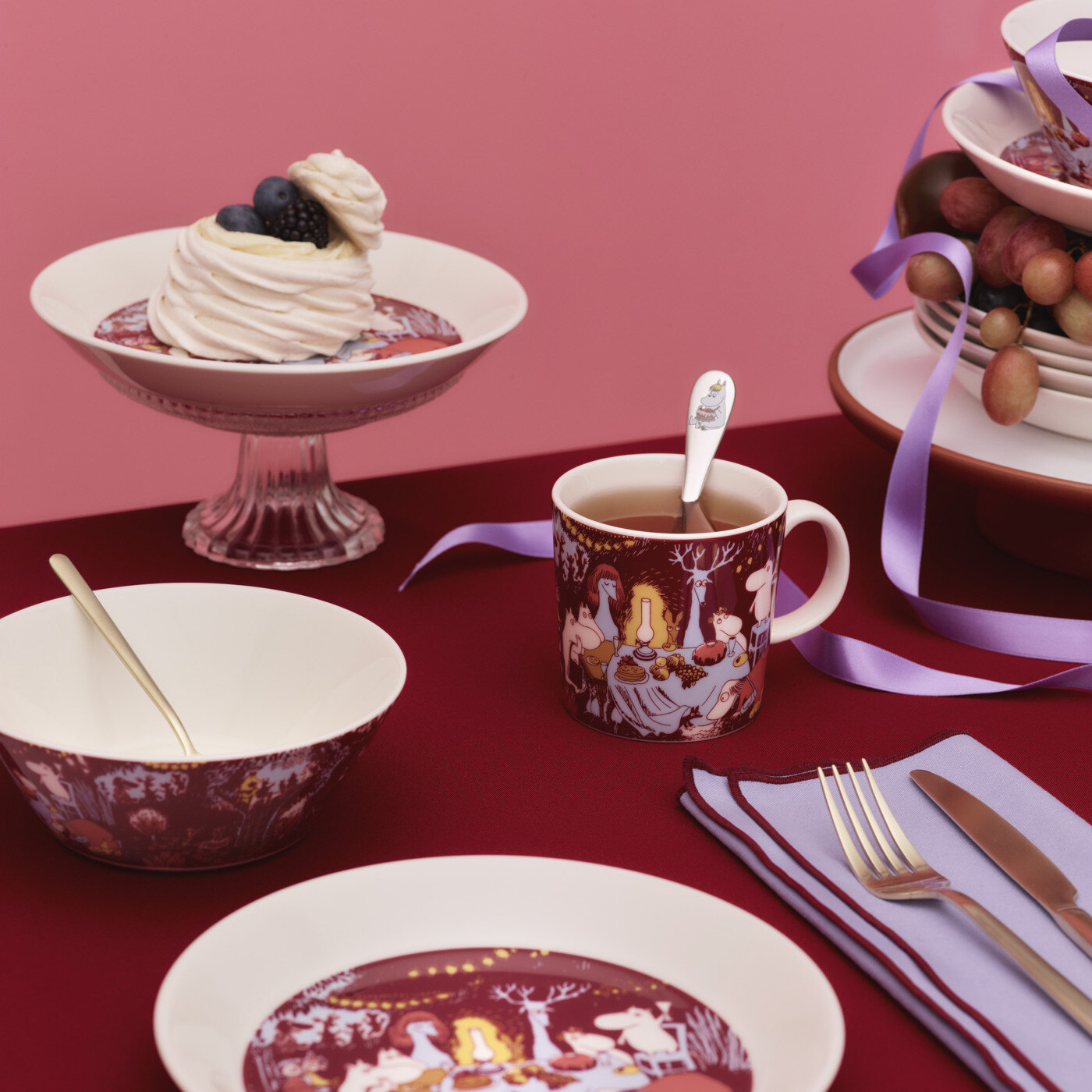 Julekolleksjonen Festlige stunder fra Moomin Arabia