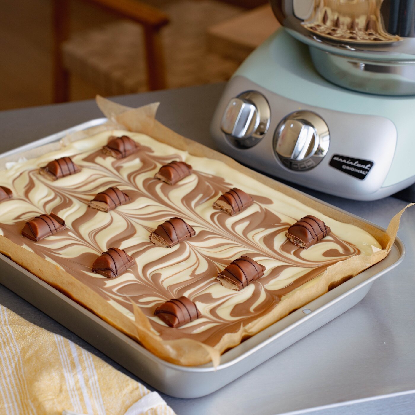 Kinder Cookiebar kake