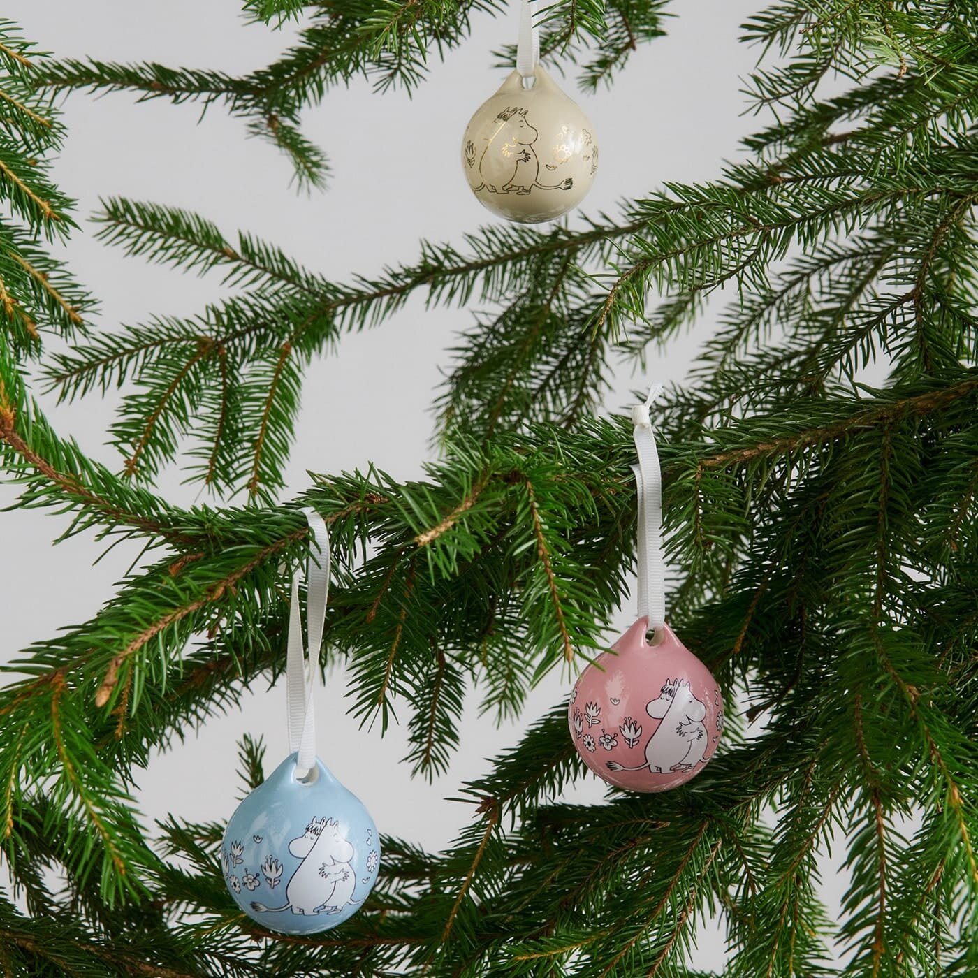 Kj&aelig;rlighetsgave julekuler fra Moomin Arabia