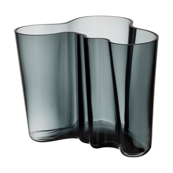 Iittala, Aalto vase 160mm mørk grå