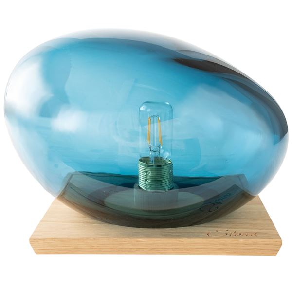 Magnor, Stone lampe ocean blue 25cm