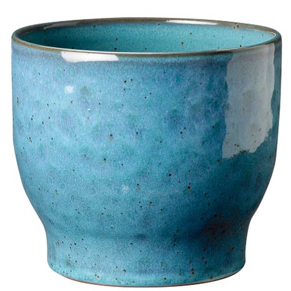 Knabstrup Keramik, pottesk Ø16,5 stø blå