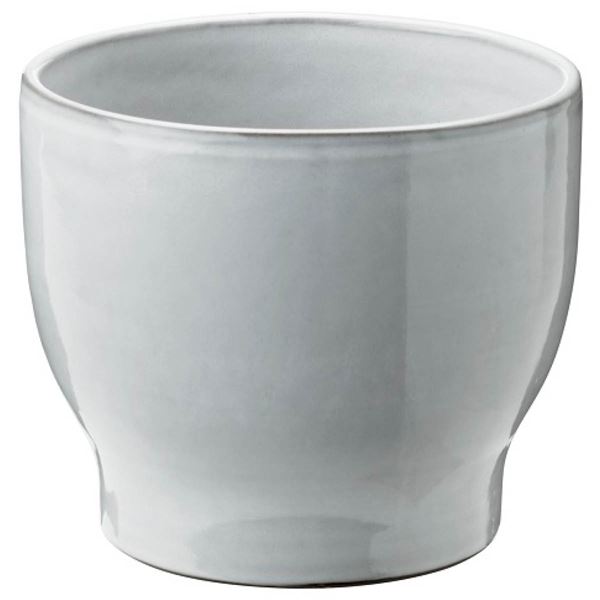 Knabstrup Keramik, pottesk Ø14,5 hvit