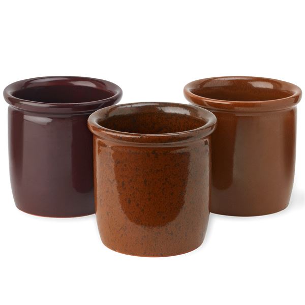 Knabstrup Keramik, syltekrukke 3stk 0,3L