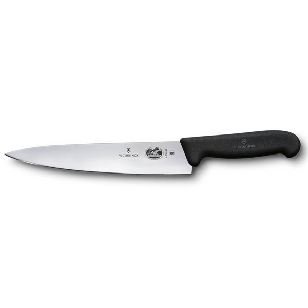 Victorinox, fibrox kokkekniv 22 cm svart