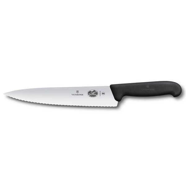 Victorinox, fibrox kokkekniv 22 cm svart