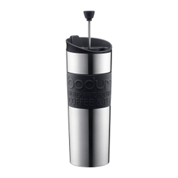 Bodum, travel mug press sort 0,45l