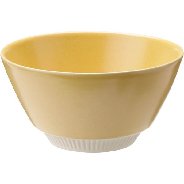 Knabstrup Keramik, colorit bolle Ø14 gul