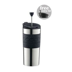 Bodum, travel press termokopp 35 cl svar