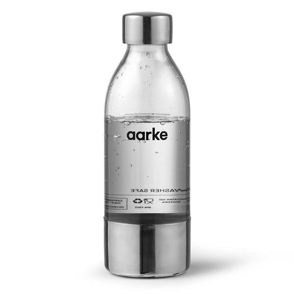 Aarke, liten PET vannflaske 450ml stål