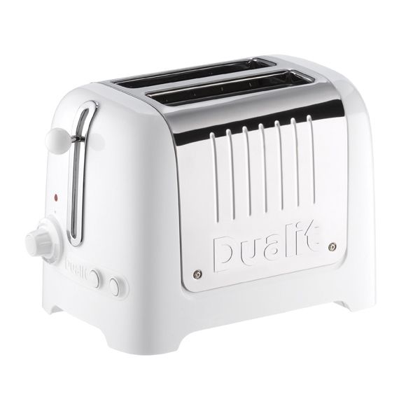 Dualit, lite toaster 2skiver hvit