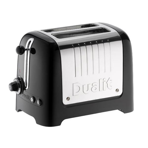 Dualit, lite toaster 2skiver sort