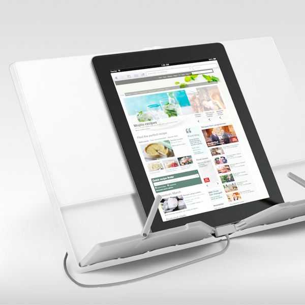 Joseph Joseph, kokebok/IPAD-holder hvit