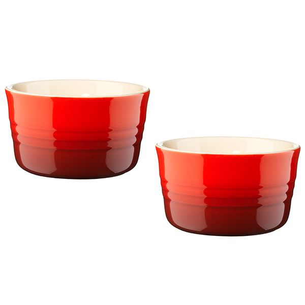 Le Creuset, ramekiner rød 2stk