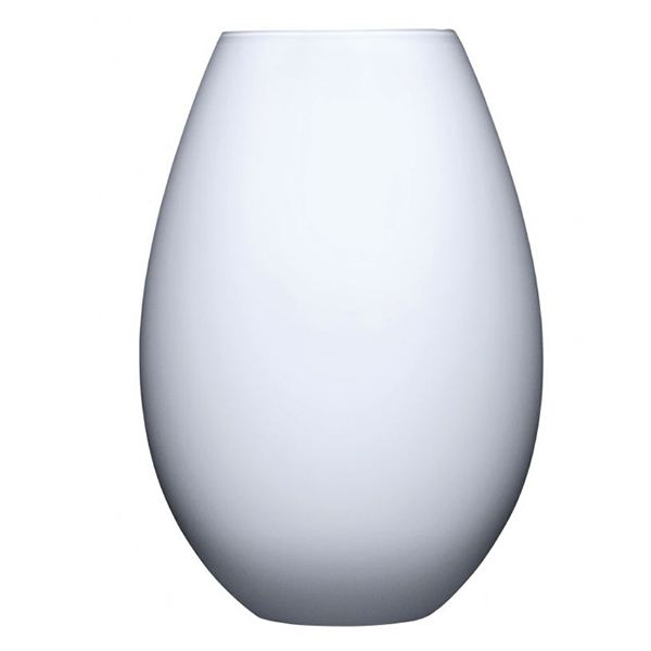 Holmegaard, cocoon vase 45cm hvit