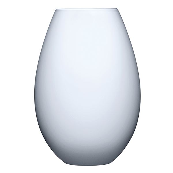 Holmegaard, cocoon vase 26,5cm hvit