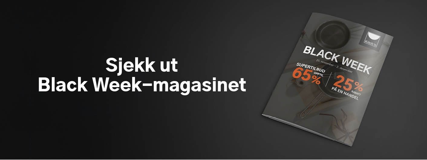 Sjekk ut Black Week-magasinet.