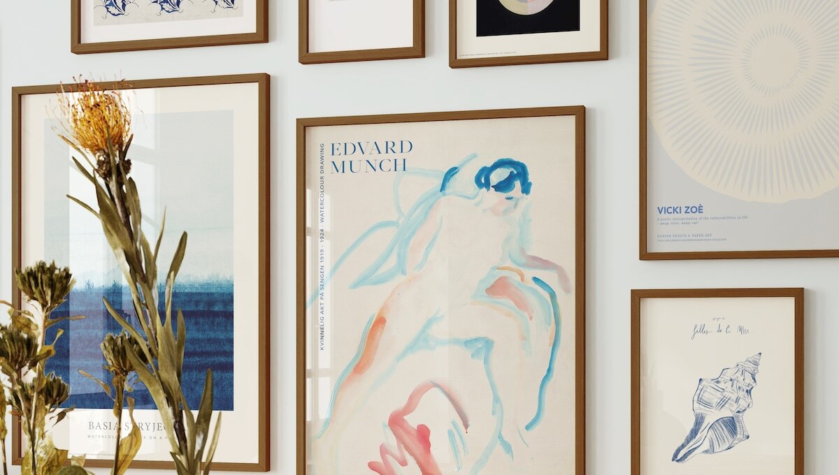 Poster & Frame The Poster Club x Isabelle Vandeplassche - Se