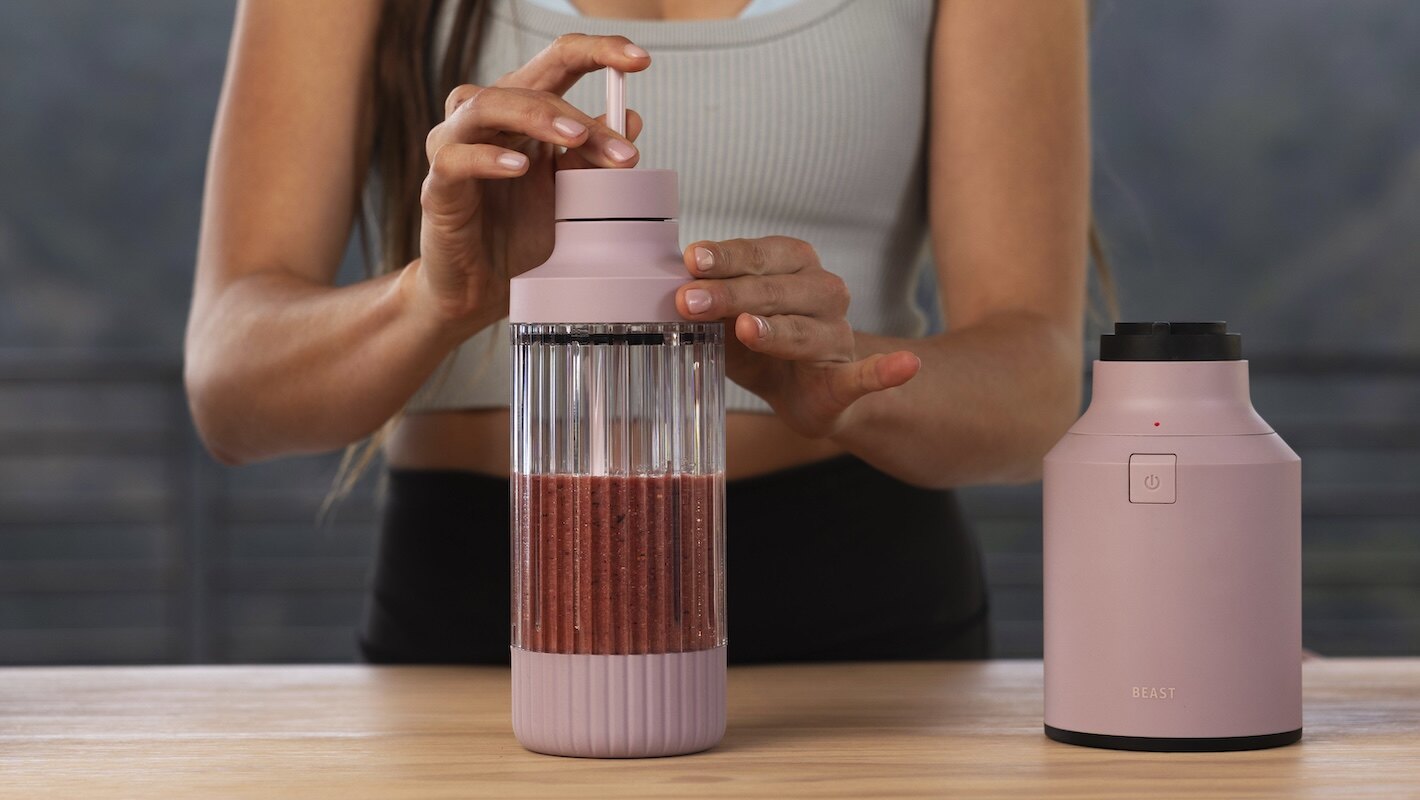 Green & Blue Boost – smoothie med spinat og blåbær