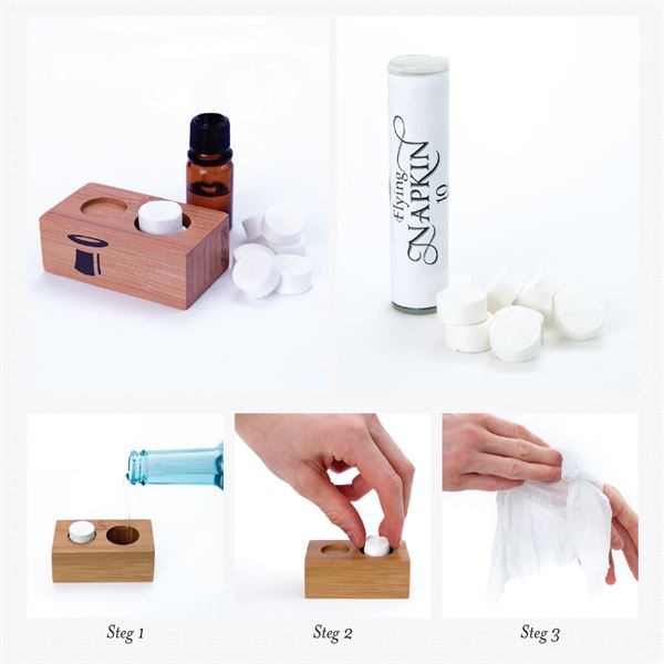 Flying Culinary Circus, Napkin kit