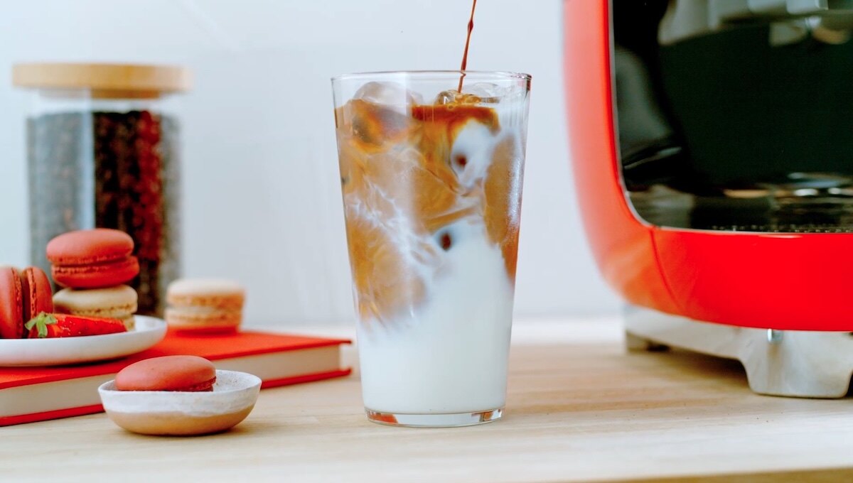 Forfriskende iskaffe