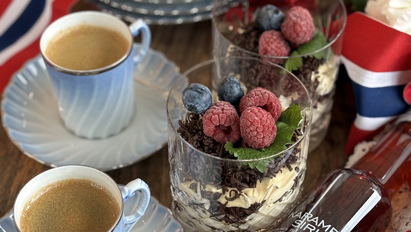 Dronning Maud-pudding