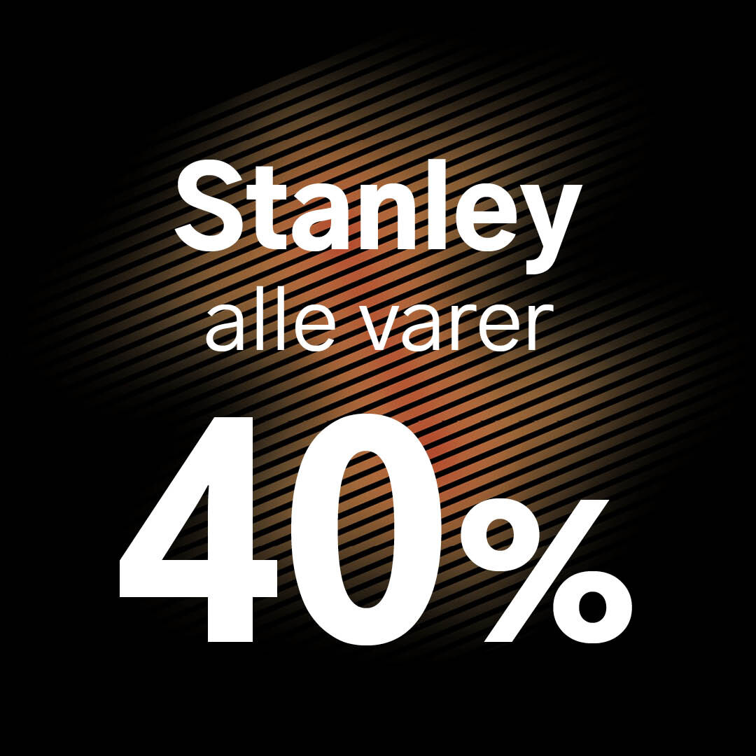 Stanley alle varer 40%