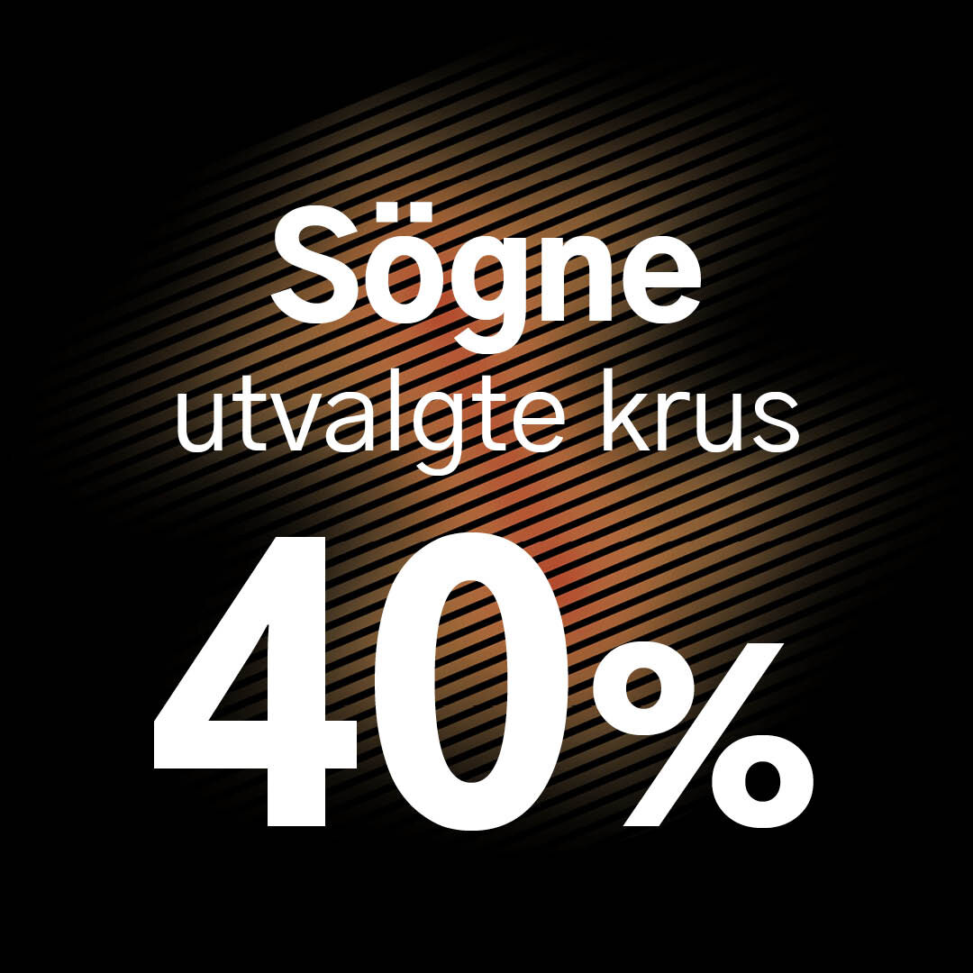Sögne utvalgte krus 40%