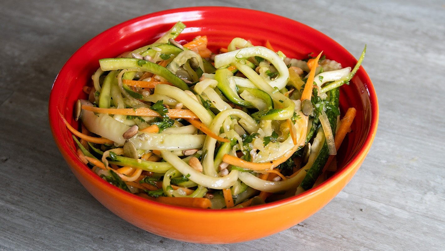 Zoodles salat