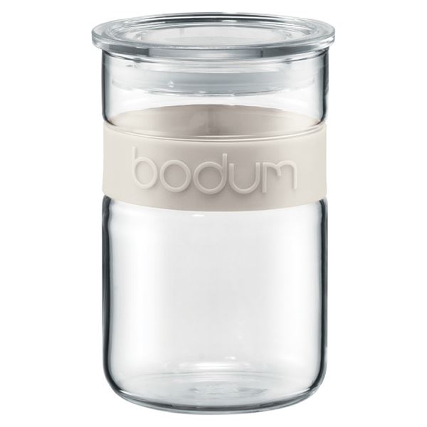 Bodum, oppbevaringsglass 0,6l hvit