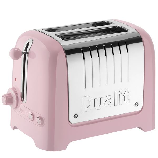 Dualit, lite toaster 2skiver rosa