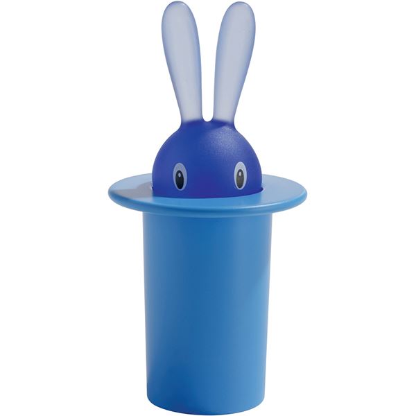 Alessi, magic bunny tannpirkeholder blå