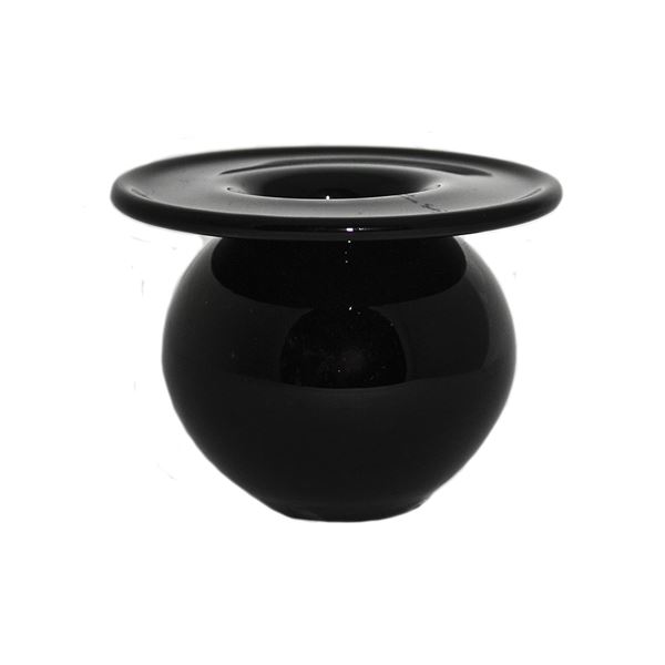 Magnor, boblen vase 7cm black beauty