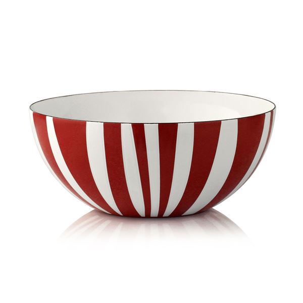 Cathrineholm, stripes bowl 20cm rød