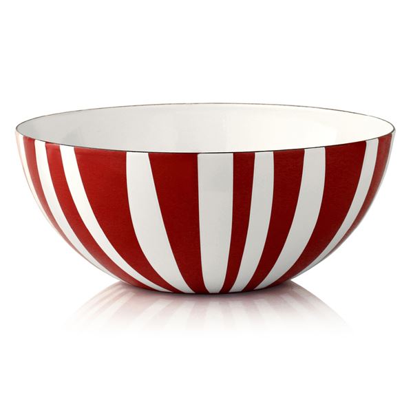 Cathrineholm, stripes bowl 24cm rød