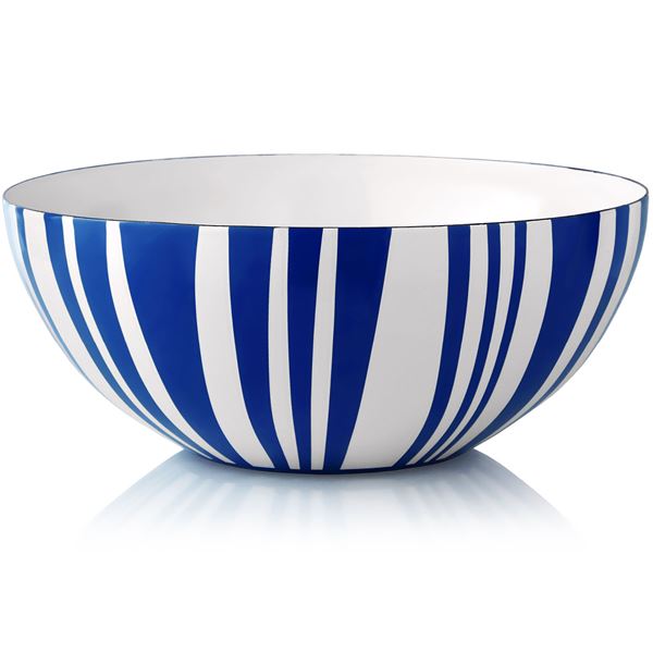 Cathrineholm, stripes bowl 30cm blå