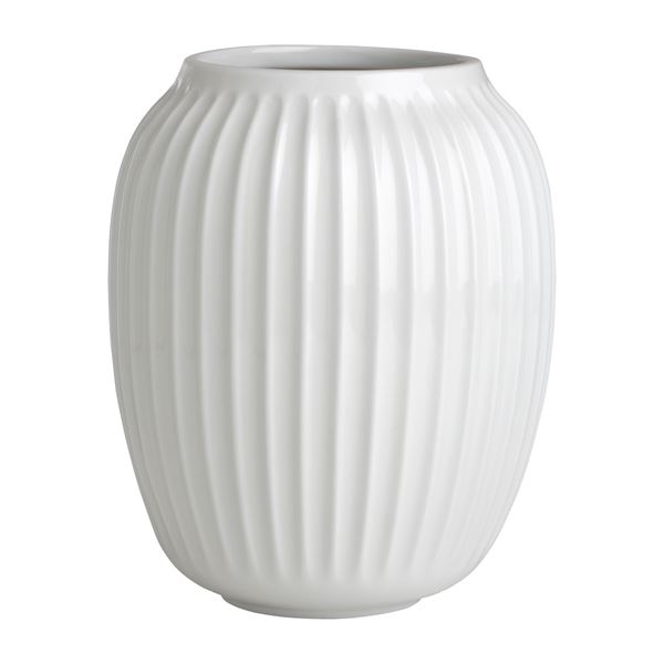 Kähler, hammershøi vase 20cm hvit
