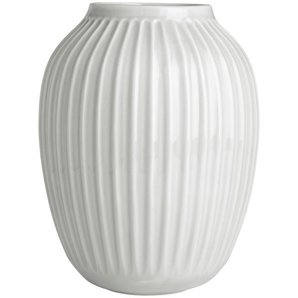 Kähler, hammershøi vase 25cm hvit