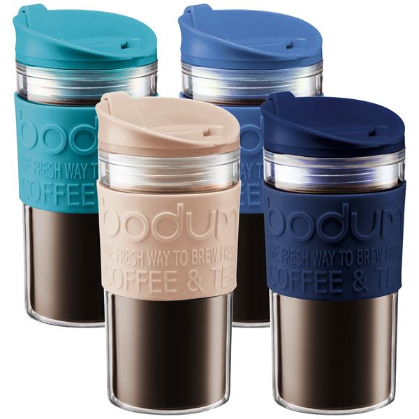 Bodum, travel mug plast 0.35 l mix farge