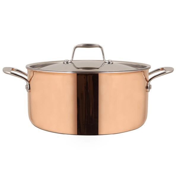 Sabor, copper kasserolle 5.4l