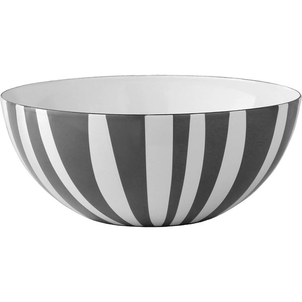 Cathrineholm, stripes bowl 24cm grå
