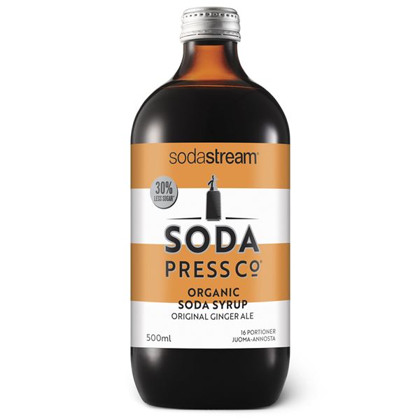 Sodastream, sodapress ginger ale