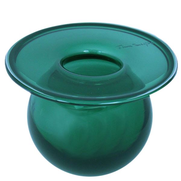 Magnor, boblen vase 120mm grønn