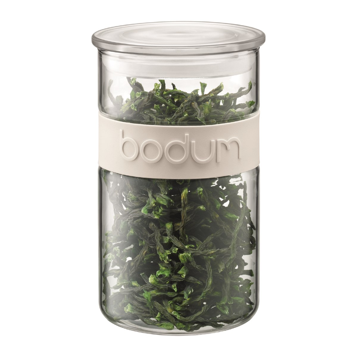Bodum, oppbevaringsglass 1,0l hvit