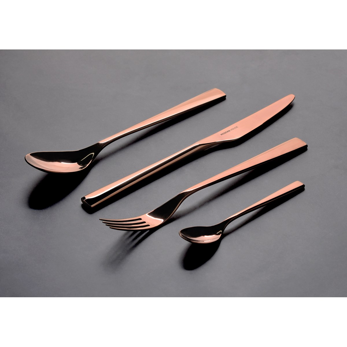 Modern House, black rose bestikksett 24d Kitchn.no