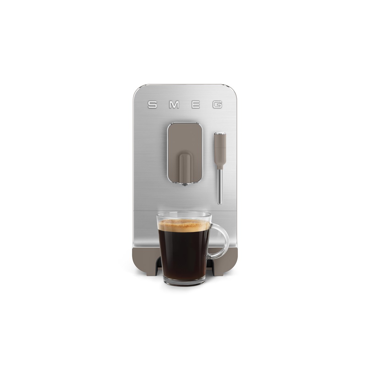 SMEG, kaffemaskin BCC02 taupe