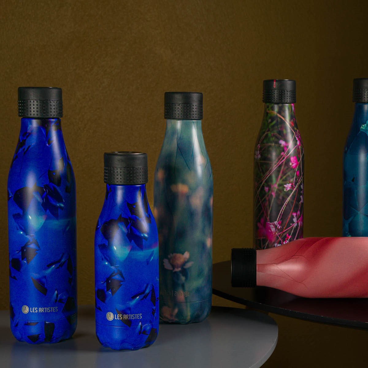 Les Artistes Bottle Up Design termoflaske 0,28L mørk blå/petrol