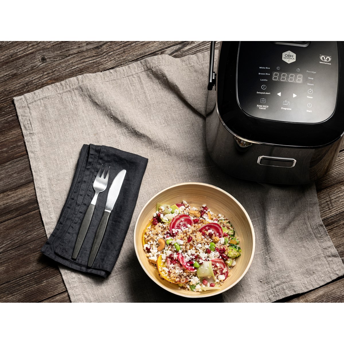 OBH, rice cooker versatile Kitchn.no